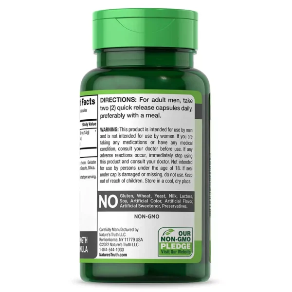 Nature's Truth Tongkat Ali 1600 Mg 120 Capsules