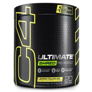 Cellucor C4 Ultimate Shred Pre-workout 20 Servings Lemon Italian ice 316g