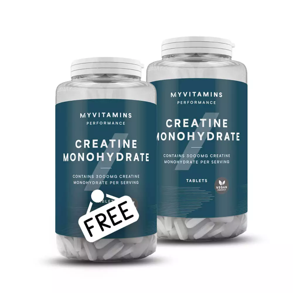 MYVITAMINS Creatine Monohydrate 250 Tablets