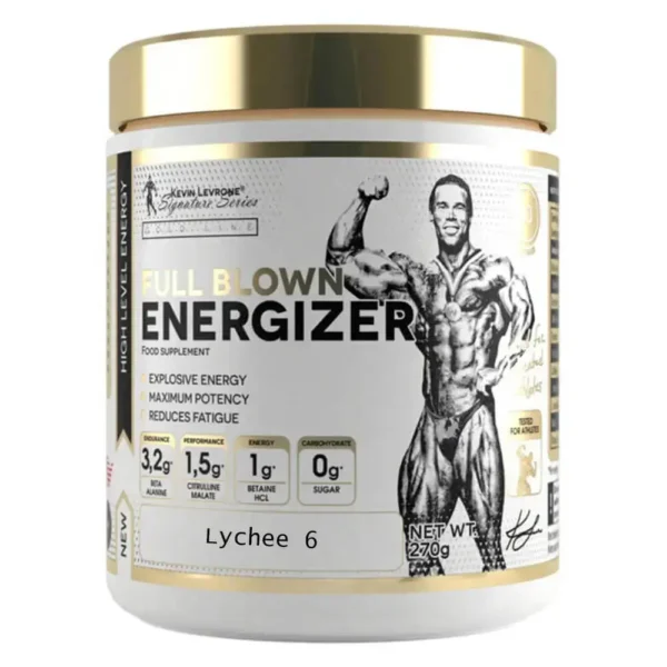 Kevin Levrone, Full Blown Energizer, Lychee 6, 270g