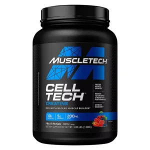 MUSCLETECH Cell Tech Creatine 27 Servings Fruit Punch 3lb 1.36kg