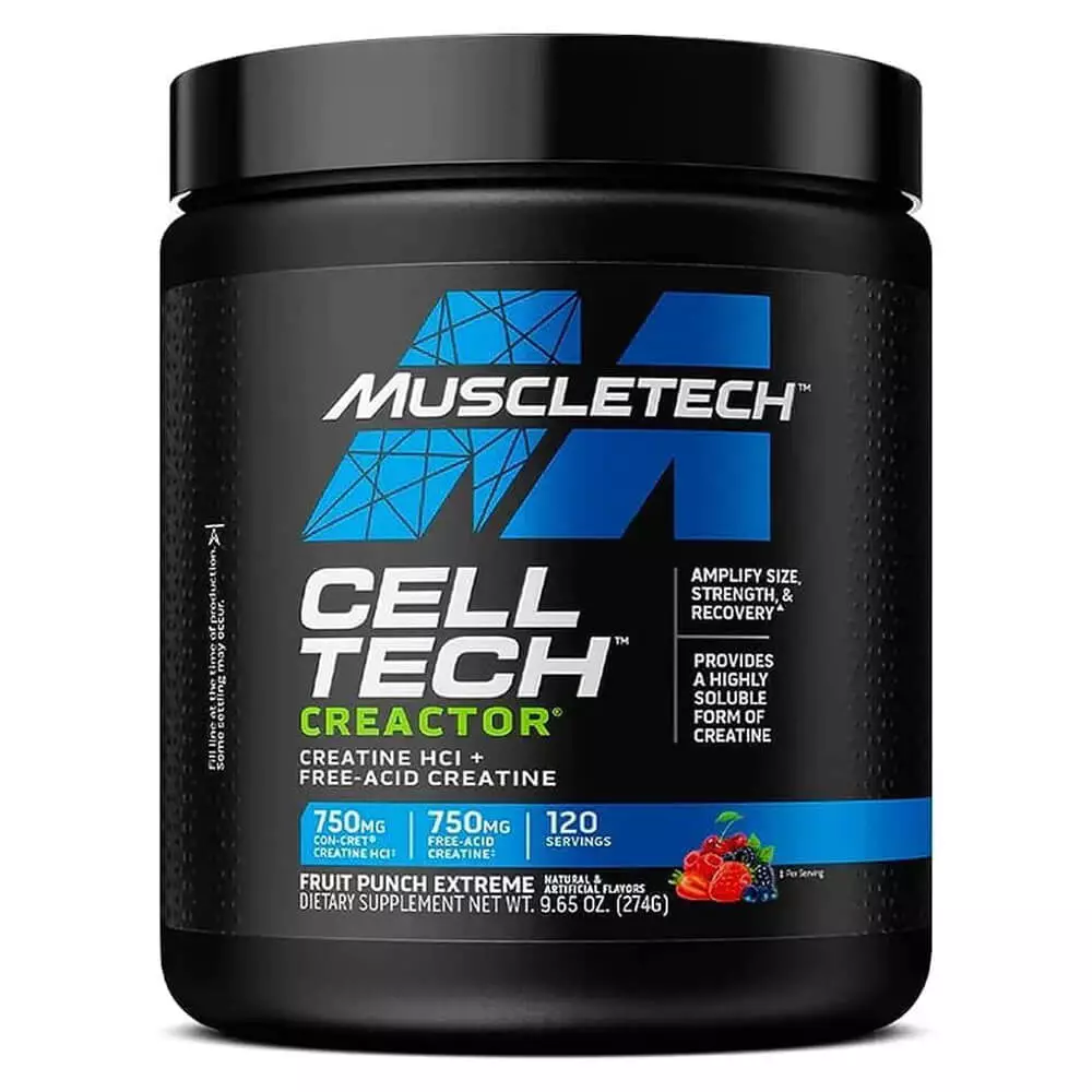 MUSCLETECH Cell Tech Crector 120Servings Fruit Punch 274g