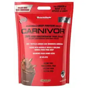 MuscleMeds Carnivor 100 Servings – Premium Beef Protein for Muscle Growth and Enhanced Recovery