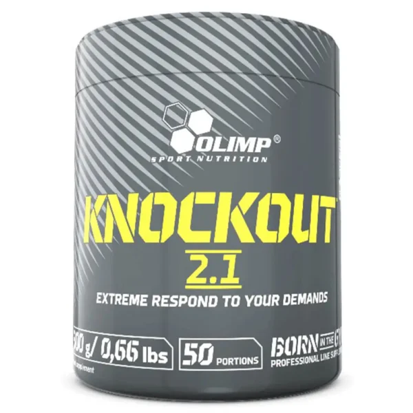 Olimp Knockout 2.1, Bubble Blow Flavor, 300g, 50 Serving