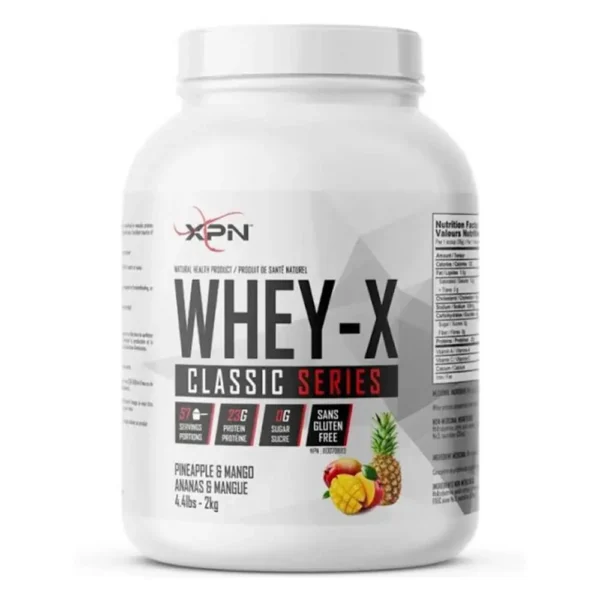 XPN Whey-X Classic Series Protein 4.4 lbs 2kg, PINEAPPLE & MANGOPINEAPPLE & MANGO