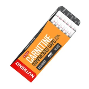 Nutrend Carnitine compressed caps 120caps and omega fish oil