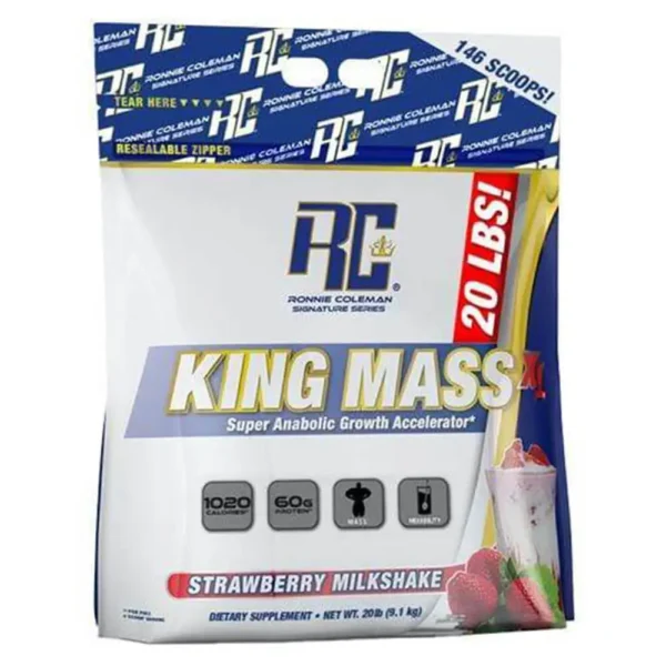 Ronnie Coleman King Mass XL Super Anabolic Gainer, strawberry