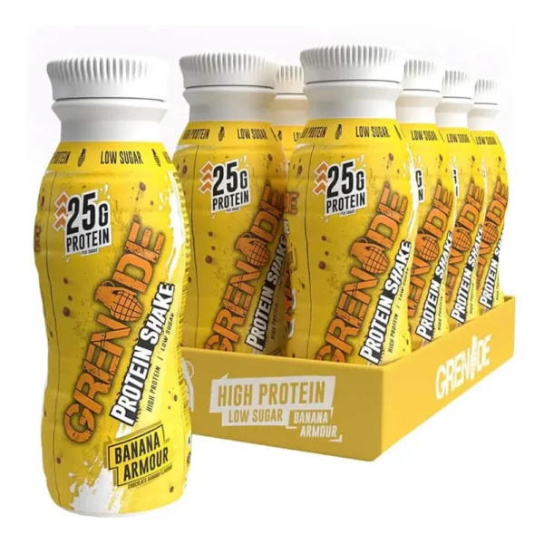 grenade protein shake pack of 8 banana