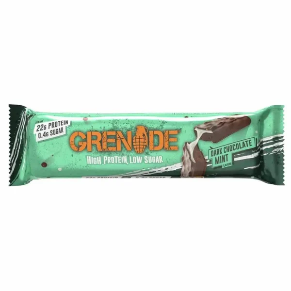 Grenade High Protein Dark Chocolate Mint Flavor 60g