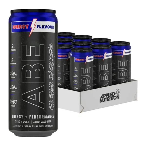 applied nutrition abe energy flavor, pack of 24