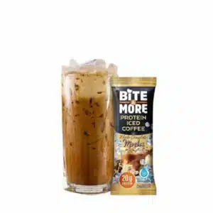 BITE & MORE PROTEIN ICED COFFEE, WHITE CHOCOLATE MOCHA FLAVOUR 33G