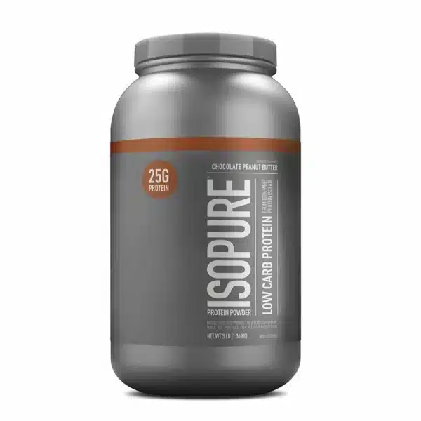 Isopure Zero Carb Protein,Chocolate Peanut Butter,40 Servings