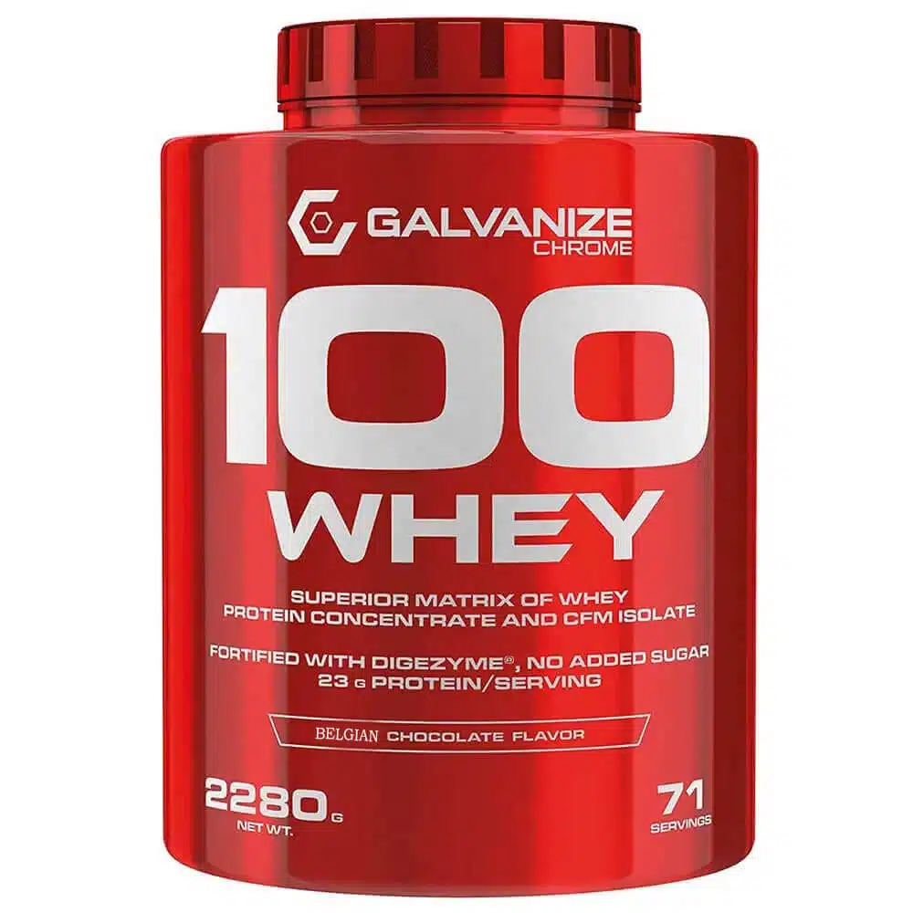 Galvanize Chrome 100 Whey Protein Belgian Chocolate 2280g