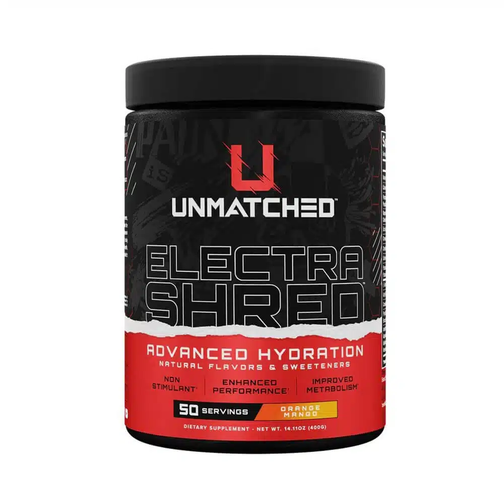 Unmatched Electra Shred Pre-Workout Orange Mango 400g