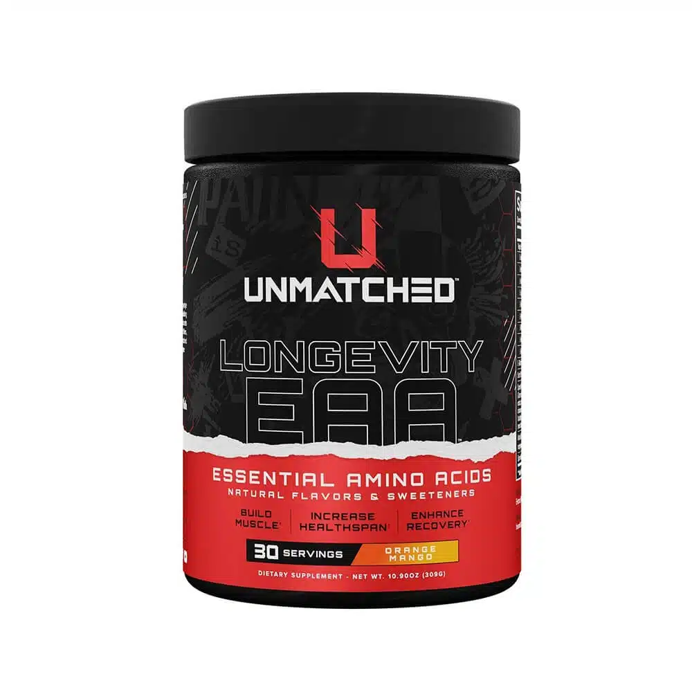 Unmatched, Longevity EAA, Orange Mango, 309g