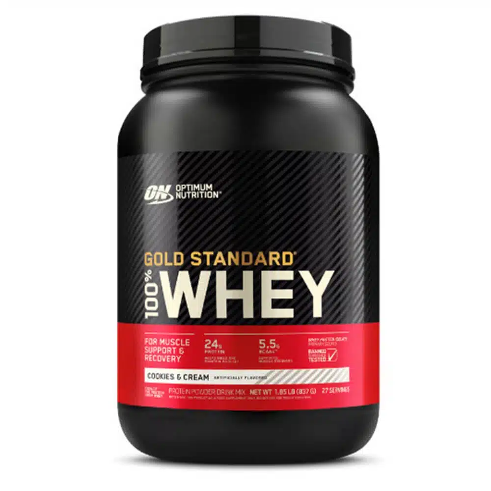 Optimum Nutrition Gold Standard 100% Whey 29 Servings Cookies & Cream 2LB