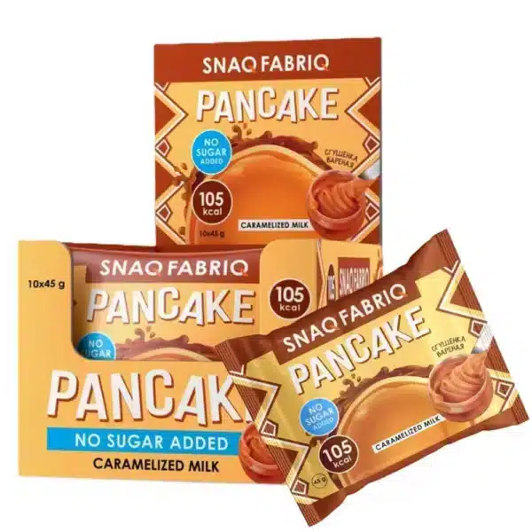 SNAQFABRIQ Pancakes Caremelized Milk 10x45g