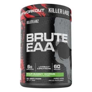 Killer Labz Brute EAA 60S Sour Gummy Worms 450G