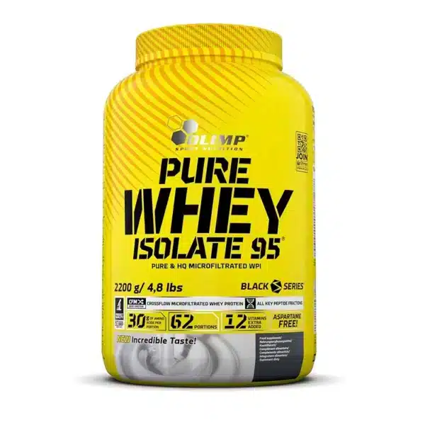 Olimp Pure Whey Isolate 95 Strawberry Power flavour 2200g